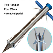 Load image into Gallery viewer, Stainless Steel Seedling Planter Garden Farm Transplanter Vegetable Seedling Planter