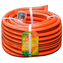 Load image into Gallery viewer, Hose поливочный гидроагрегат 20mm, 25 m, orange stripe (поливочные hoses PVC)
