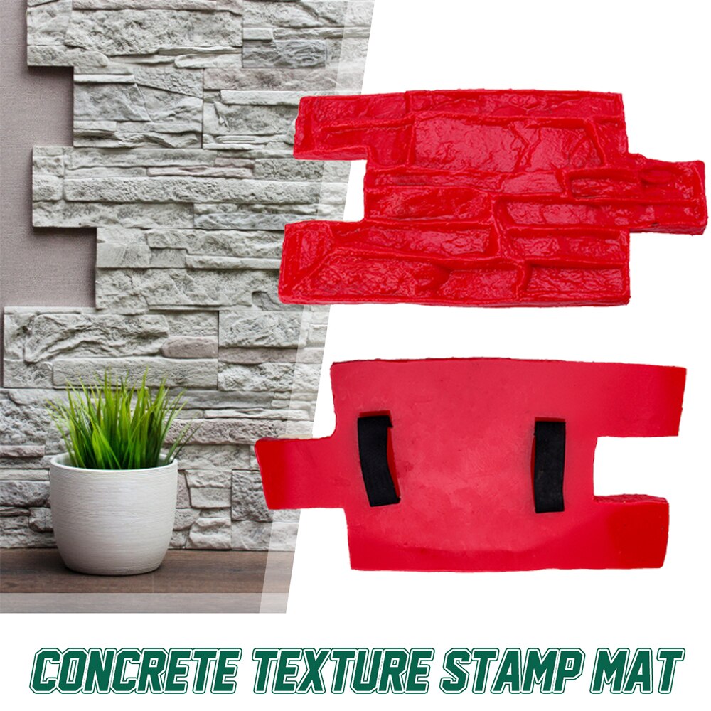 Concrete Wall Stamp Mat, Concrete Vertical Stamps