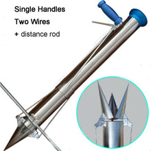 Load image into Gallery viewer, Stainless Steel Seedling Planter Garden Farm Transplanter Vegetable Seedling Planter
